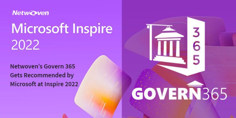 Netwoven’s Govern 365 Gets Recommended by Microsoft at Inspire 2022
