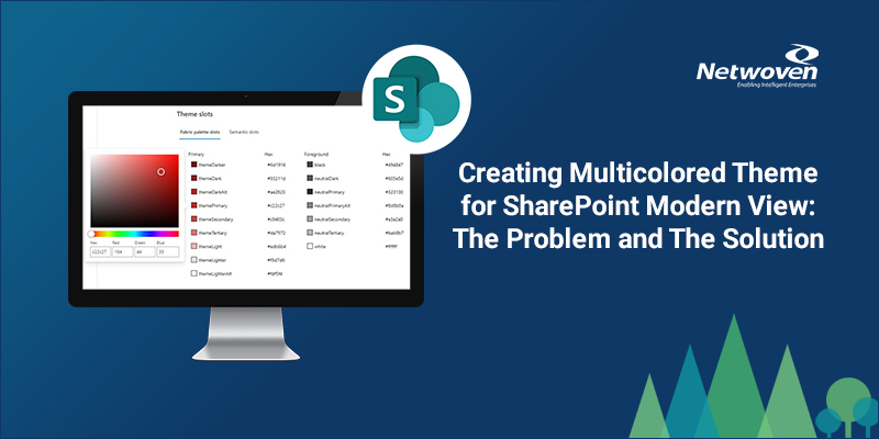 Creating Multicolored Theme for SharePoint Modern View: The Problem and The Solution