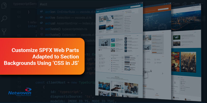 Customize SPFX Web Parts Adapted to Section Backgrounds Using ‘CSS in JS’