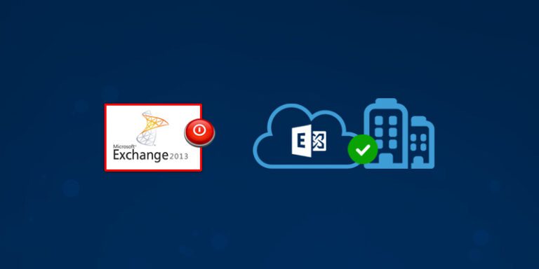 Decommission Exchange Server 2013