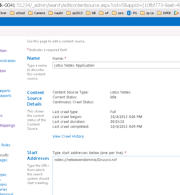 Search Lotus Notes Documents from SharePoint 2013