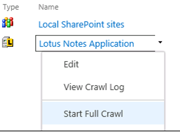 Search Lotus Notes Documents from SharePoint 2013