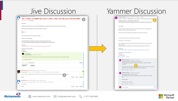 4 Ways to Migrate Jive Comments and Discussions to Microsoft 365