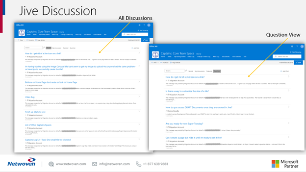 4 Ways to Migrate Jive Comments and Discussions to Microsoft 365