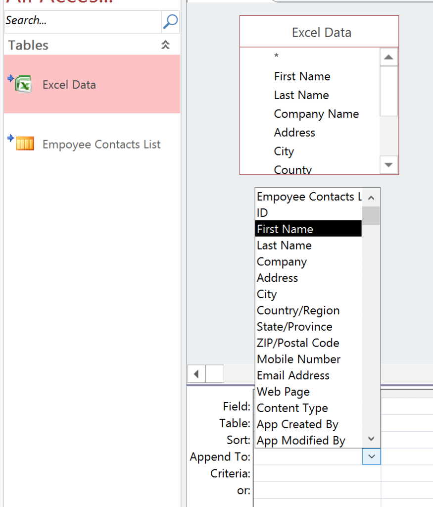 Ways to export data from Excel to a SharePoint List