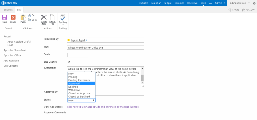 Managing App Permission and Acquisition in Office 365