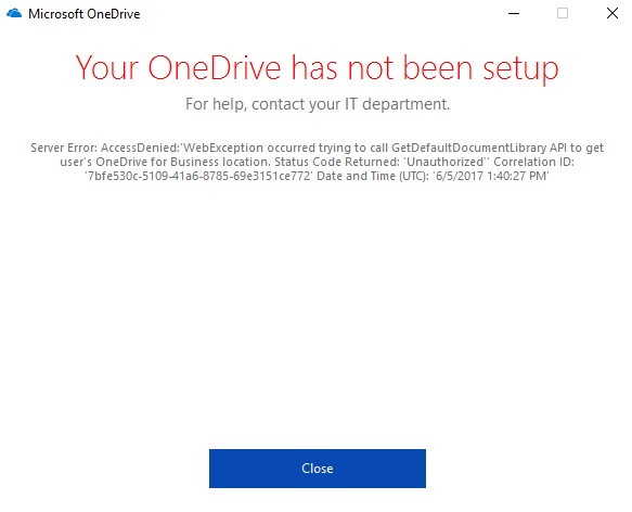 Restrict OneDrive For Business Access