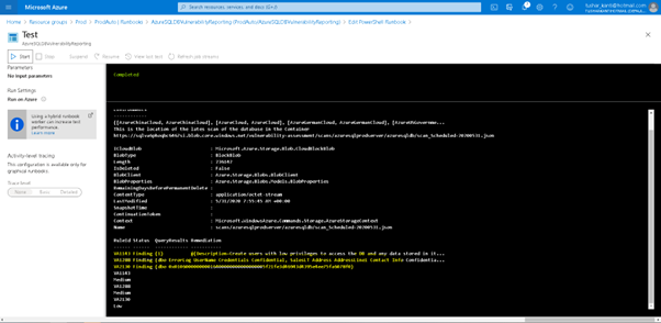 Consolidating Azure SQL Vulnerability Scan Reports Across Databases