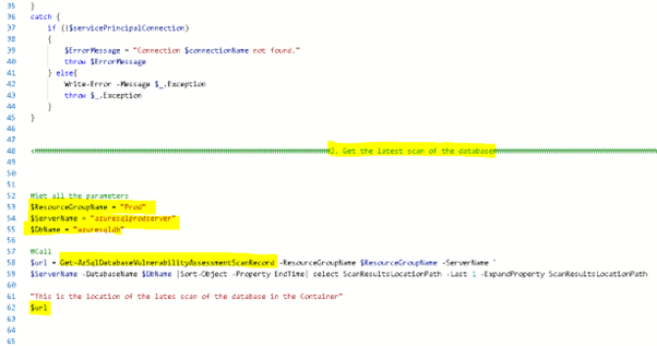 Consolidating Azure SQL Vulnerability Scan Reports Across Databases