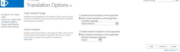 Using Variations to create multilingual sites in SharePoint