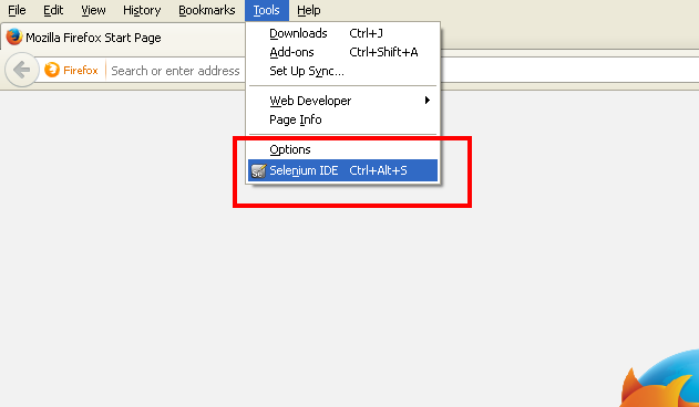 Steps to Install Selenium as Firefox Add-on