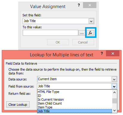 How to dynamically create and populate Word Document in a Document Library from Custom List