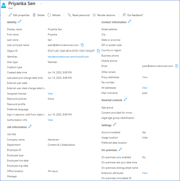 How to Display Additional & Custom Properties in MS Office 365 Profile Card?