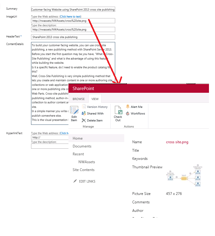 Building Public Sites with SharePoint 2013 using Cross-Site Publishing
