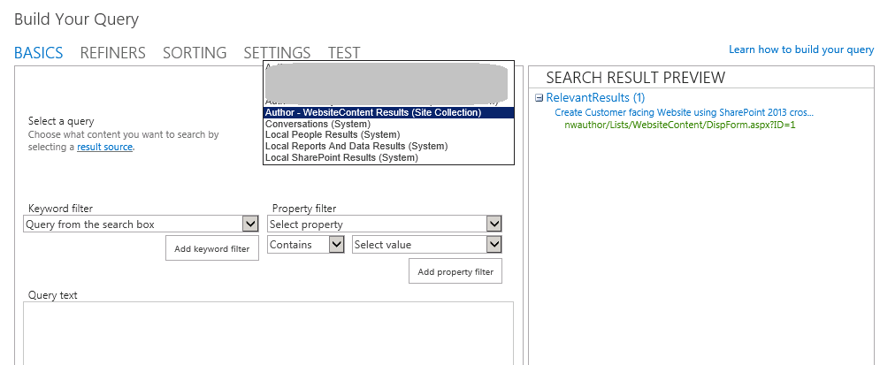 Building Public Sites with SharePoint 2013 using Cross-Site Publishing