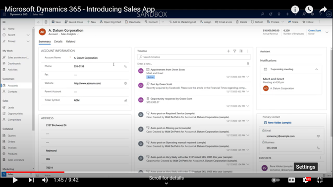 Supercharge Your Deals with Microsoft Dynamics 365 Sales