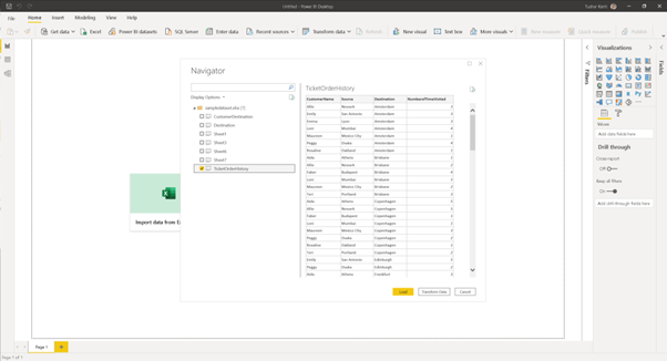 Dynamic Data Columns in Power BI – an Example of Creating a Table Transpose