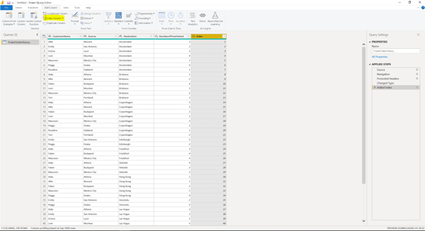 Dynamic Data Columns in Power BI – an Example of Creating a Table Transpose