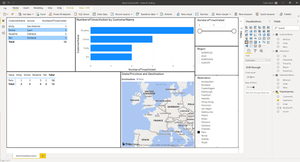 Dynamic Data Columns in Power BI – an Example of Creating a Table Transpose