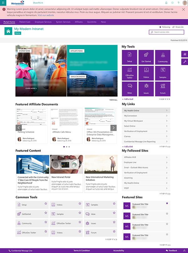Brilliant ways to customize your Modern SharePoint Intranet