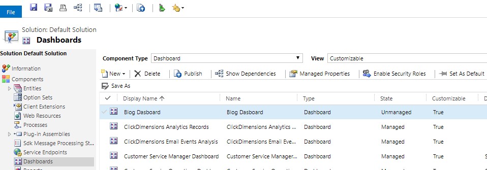 How to create a Dashboard on Dynamics 365 CRM?