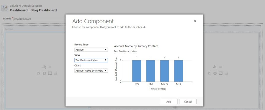 How to create a Dashboard on Dynamics 365 CRM?