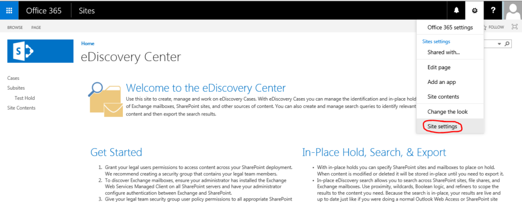 Office 365 Security Compliance – eDiscovery, Litigation, On-Hold