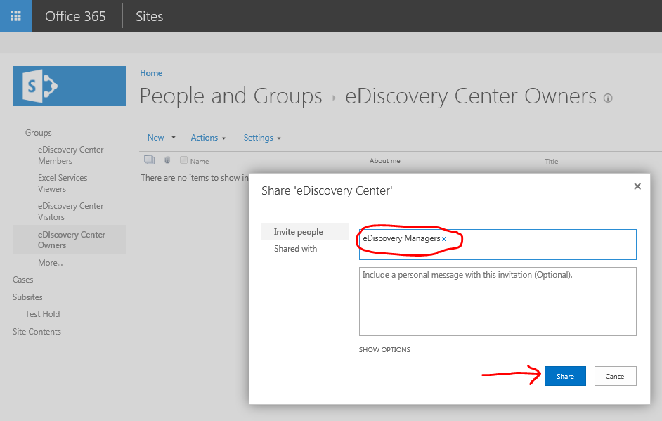 Office 365 Security Compliance – eDiscovery, Litigation, On-Hold