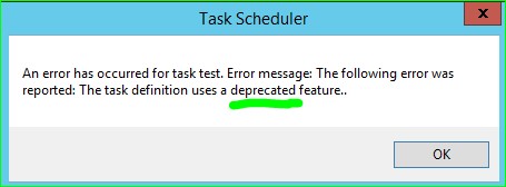 “Send an e-mail”-Windows Server 2012 Task Scheduler deprecated feature [SOLVED!]
