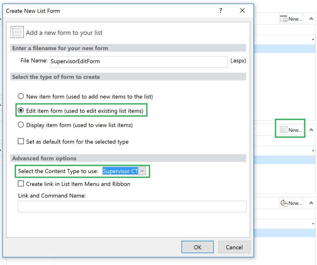 Hide columns in SharePoint List using multiple Content types