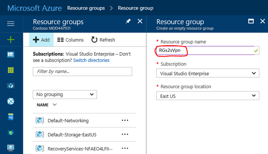 Microsoft Azure Site-to-Site VPN with SonicWALL OS