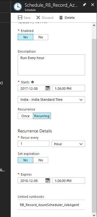 Schedule the Execution of SQL Jobs in Azure with Automation Service