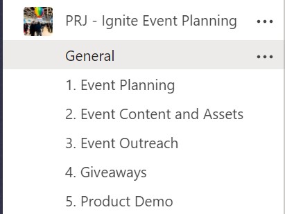 Building the Right Event Planning Team Using Microsoft Teams