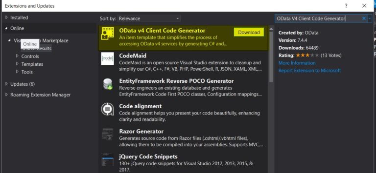How to create client-side OData proxy dll for Microsoft Dynamics 365 ...