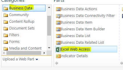 Excel for BI Reporting and Publishing Through SharePoint