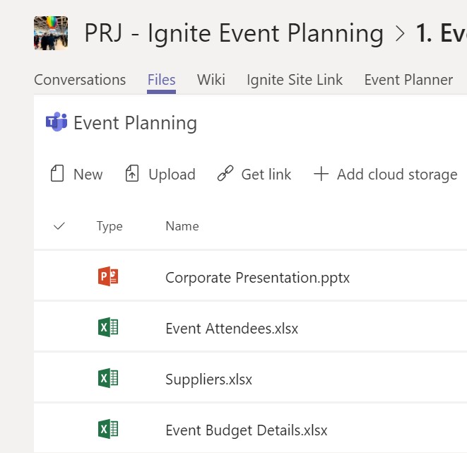 Building the Right Event Planning Team Using Microsoft Teams