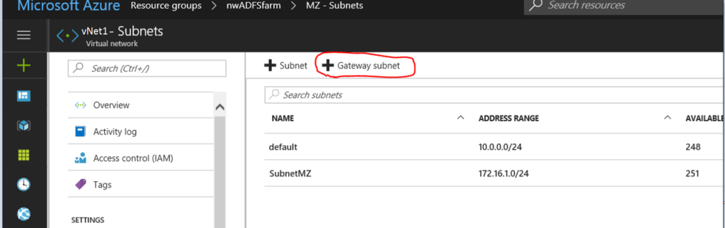 Microsoft Azure Site-to-Site VPN with SonicWALL OS
