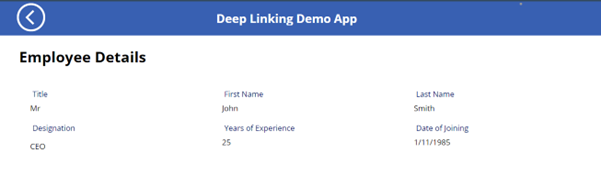 Simply Explained – Power Apps Deep Linking