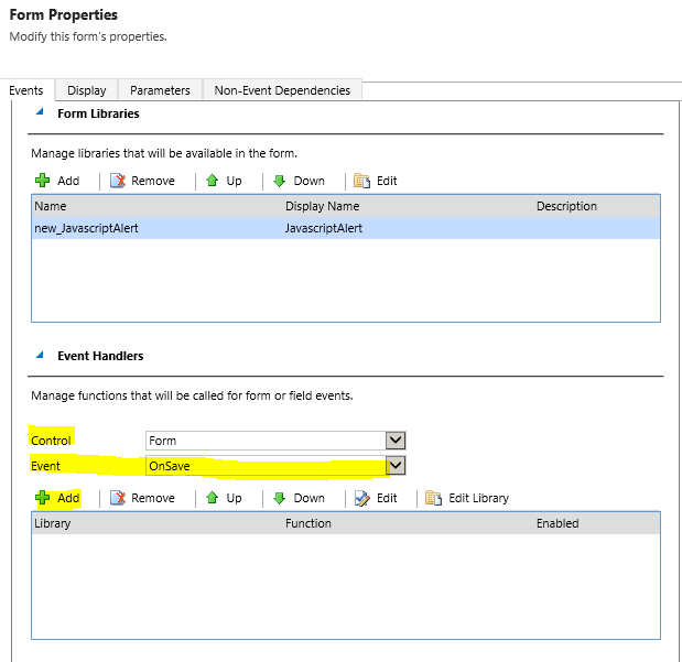 Microsoft Dynamics CRM – Adding Pure Client Side Scripting