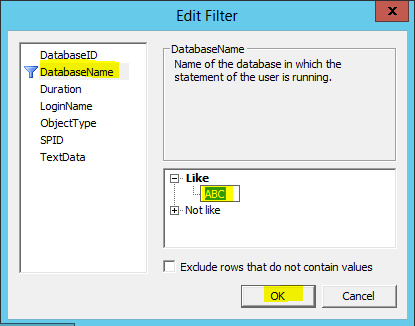 How to use SQL-SERVER profiler for database tuning