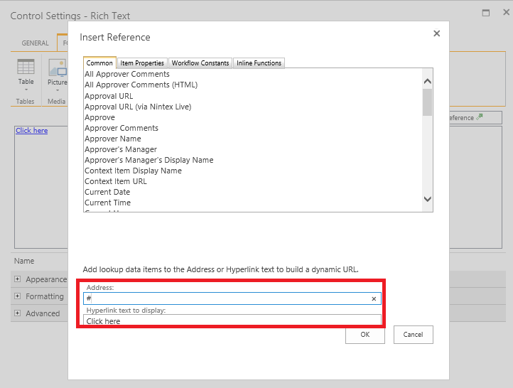 Opening a New Window from Task Form