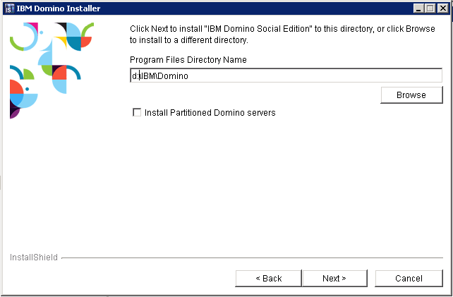 Installing and configuring the Lotus Domino Server