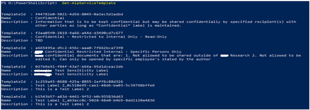 How To Migrate Azure Information Protection Labels From Dev To Production Tenant Using PowerShell