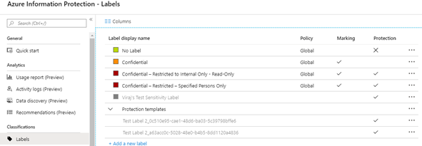 How To Migrate Azure Information Protection Labels From Dev To Production Tenant Using PowerShell