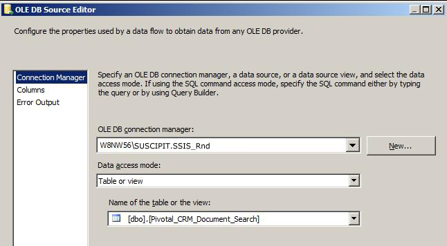 Retrieve Records in SSIS Script Task