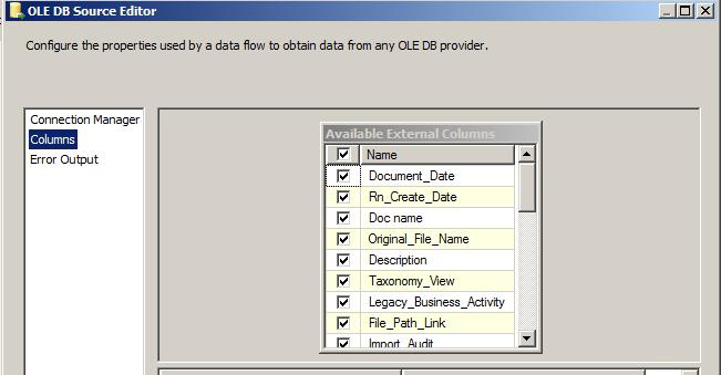 Retrieve Records in SSIS Script Task