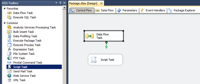 Retrieve Records in SSIS Script Task