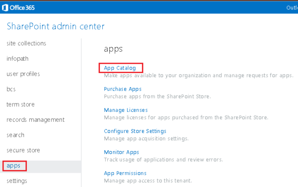 Deploying Custom Apps in SharePoint Online (Office 365 Tenant)