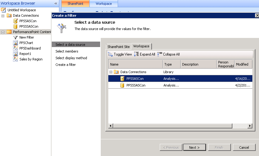 How to prepare a simple OLAP cube using SQL Server Analysis Services