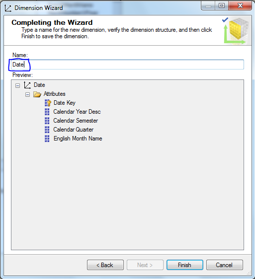 How to prepare a simple OLAP cube using SQL Server Analysis Services